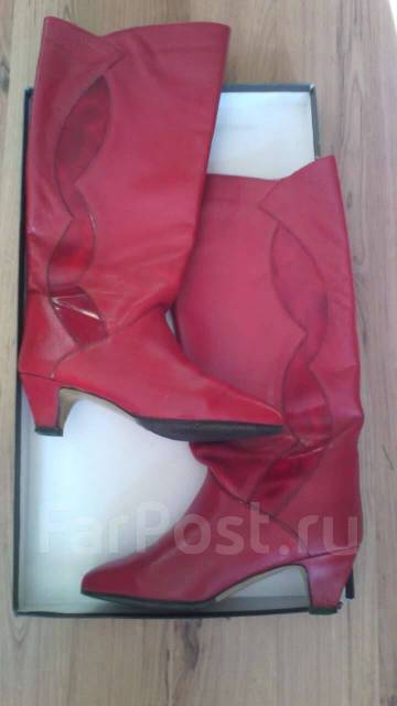Продам сапоги на р-р 37-38, сезон: весна-осень. Каблучок 5см, размер ...