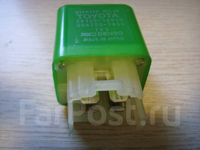 Реле стартера тойота. Starter relay Toyota 28300-16010. 28300-16010 Реле. Реле зажигания Тойота Креста 100. Реле зажигания Тойота Калдина 1 поколения.