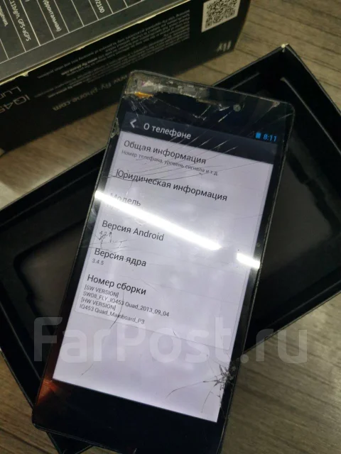 Fly IQ453 Quad Luminor FHD. �/�, ������, 4G LTE ����
