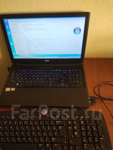 Acer Aspire V5-551G. 15.6", 1,6����, ��� 4 ��, ���� 500���, WiFi: 1, Bluetooth: 1 ����