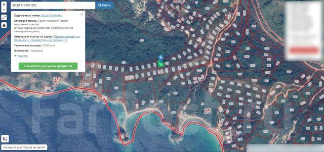 Публичная кадастровая карта приморский край хасанский район