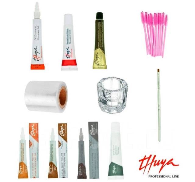 Набор для долговременной укладки бровей Thuya Professional Line, в ...