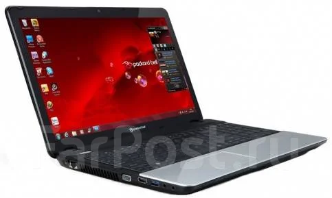 Packard Bell. 15.6", ��� 4 ��, ���� 500���, WiFi: 1, Bluetooth: 1, ����������� �� 2��. ����