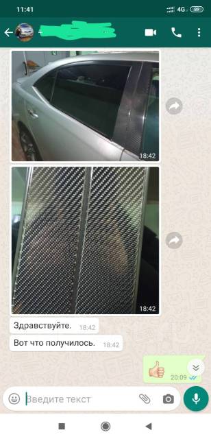 Карбоновая пленка. Карбон 5D, 6D. Оклейка купить в Хабаровске по цене ...