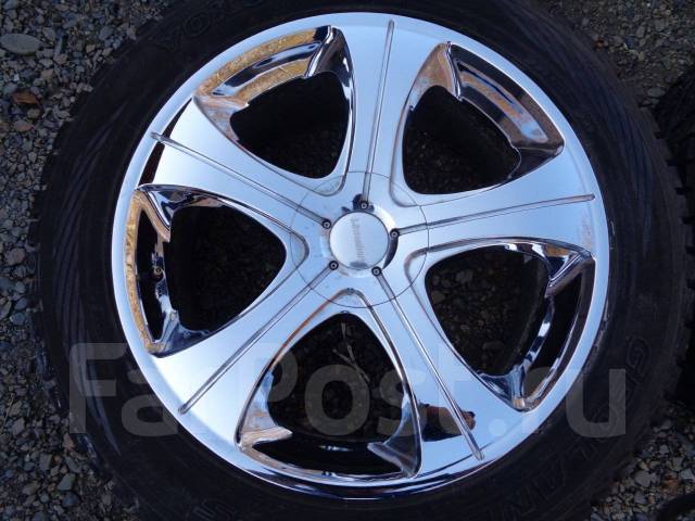 Диски хром от Lowenhart Japan на Harrier RAV4 Murano Mazda CX, 19", 1 ...