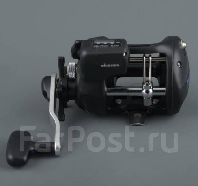 Мультипликаторная катушка для троллинга Okuma Magda Linecounter MA30DT ...