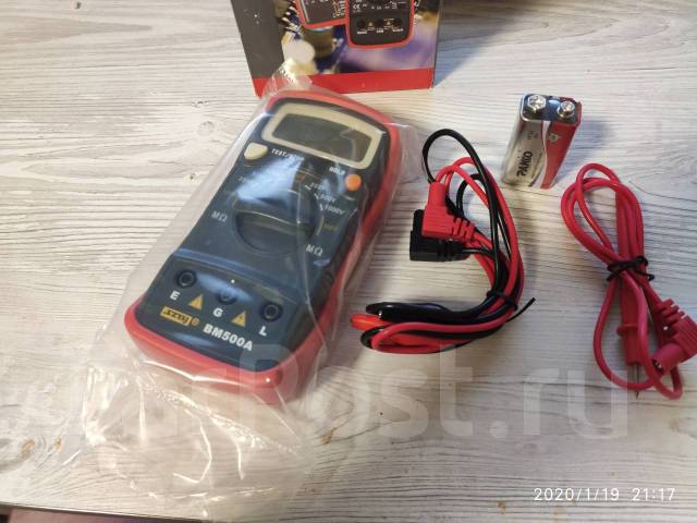 Мегаомметр BM500a 250в,500в,1000в 250v 500v 1000v (мегоомметр), новый ...