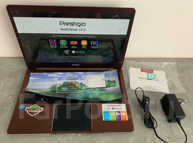 Prestigio. 14.1", 1,1����, ��� 3072 ��, ���� 32���, WiFi: 1, Bluetooth: 1, ����������� �� 12��. ����