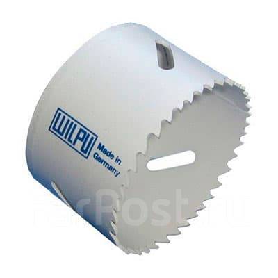 Коронка Bi-metall-Cobalt Wilpu (крупный зуб) 60мм (дерево, гкл, пласти ...