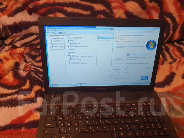 Lenovo G505. 15.6", 1����, ��� 4 ��, ���� 500���, WiFi: 1, ����������� �� 2��. ����