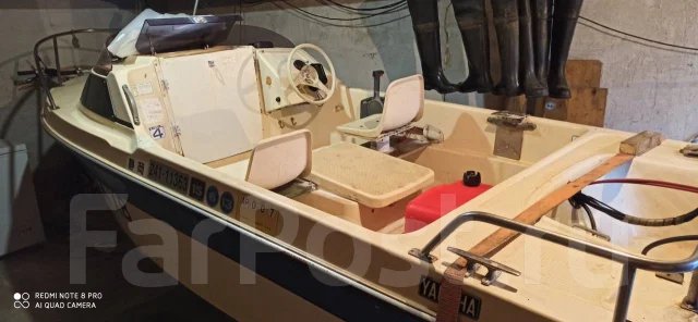 Yamaha Fish 15. 1991 ���, ����� 4,5��., ��������� ���������, 40��.�., ������ ����
