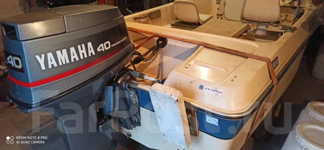 Yamaha Fish 15. 1991 ���, ����� 4,5��., ��������� ���������, 40��.�., ������ ����