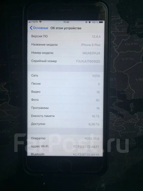 Apple iPhone 6 Plus. �/�, �����������, ������, 3G, 4G LTE, ����������, NFC ����