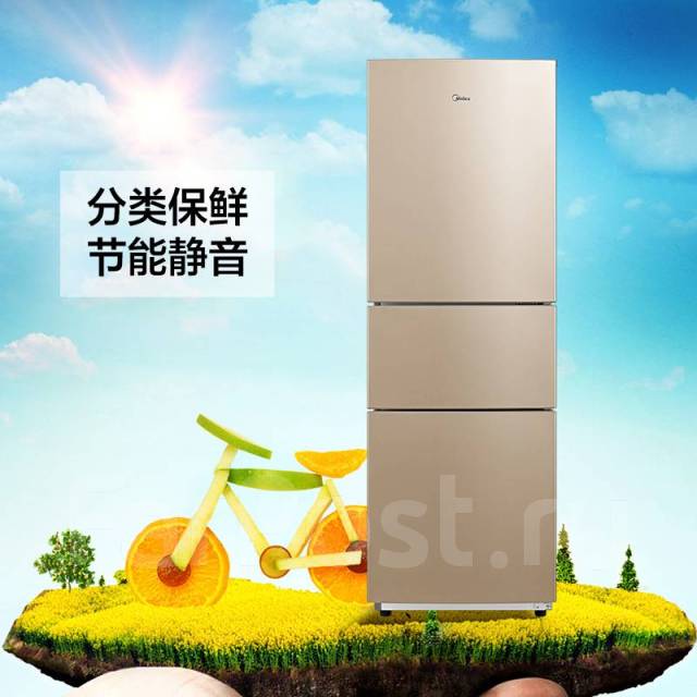 Кухонный холодильник энергосберегающий Midea BCD-213TM (E) NDV-40227 ...
