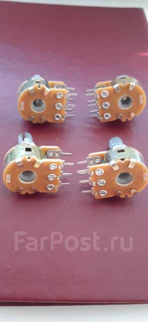 Регулятор громкости (Потенциометр) большой поворотный b10k b50k b100к ...
