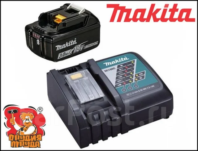 Совместимость аккумуляторов makita 18v
