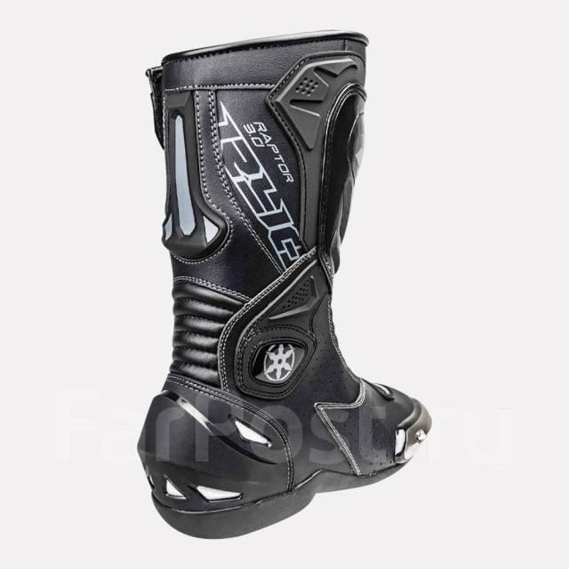 Мотоботы RYO Racing Raptor III высокие черный 45, новый, в наличии ...