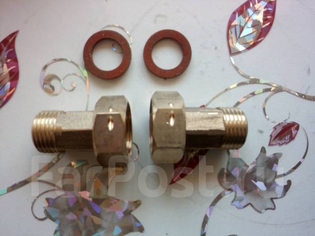 Комплект штуциров для счетчика воды - Сантехника и водоснабжение во ...