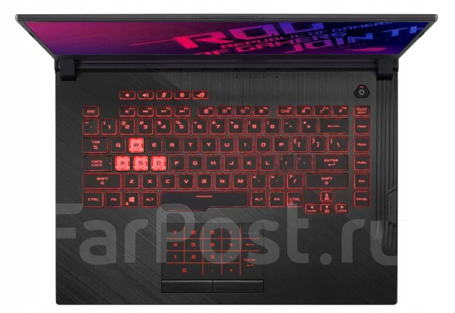 Asus ROG Strix G. 15.6", 2,6����, ��� 16 ��, ���� 512���, WiFi: 1, Bluetooth: 1 ����