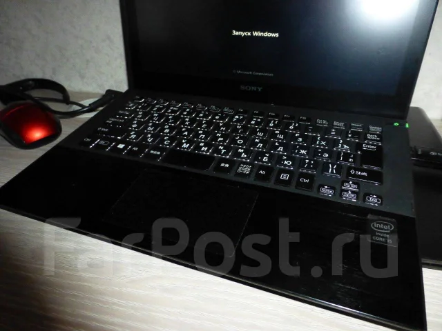 Sony VAIO Pro. 11.6", 1,6����, ��� 4 ��, ���� 128���, WiFi: 1, Bluetooth: 1, ����������� �� 6��. ����