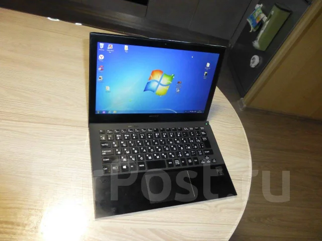 Sony VAIO Pro. 11.6", 1,6����, ��� 4 ��, ���� 128���, WiFi: 1, Bluetooth: 1, ����������� �� 6��. ����