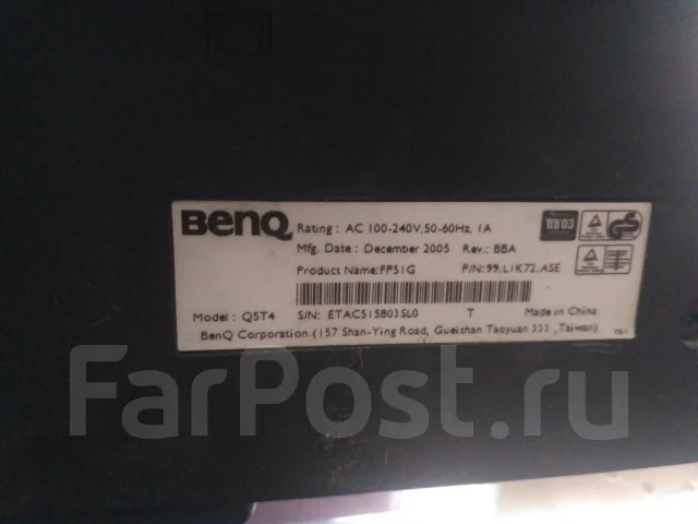 BenQ. 15" ����