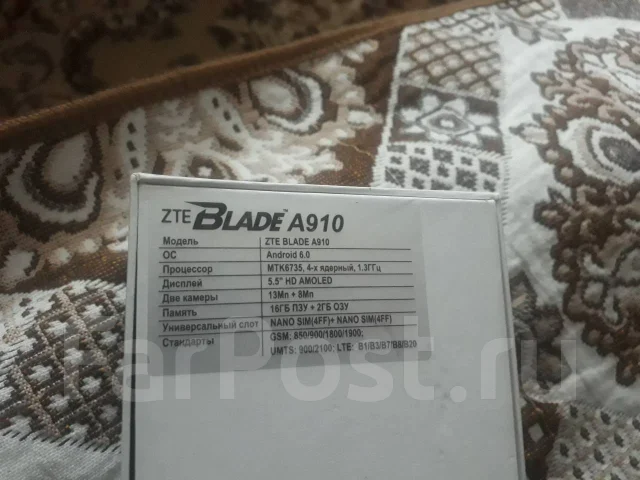 ZTE Blade A910. �/�, �����, 4G LTE ����