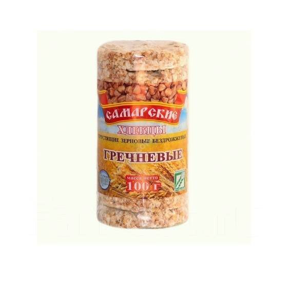 Хлебцы Самарские круглые "Гречневые", Дор-Сервис 1,100 гр - Продукты ...