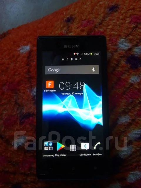 Sony Xperia J. �/�, �����, 3G ����