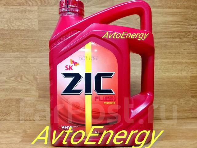 ZIC Flush Высокоэффективный Синтетический Очиститель, 4л в Наличии, 4 ...