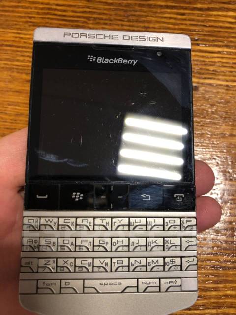 Телефон, BlackBerry Porsche Design P’9981, 32 гб, моноблок, серебристый ...