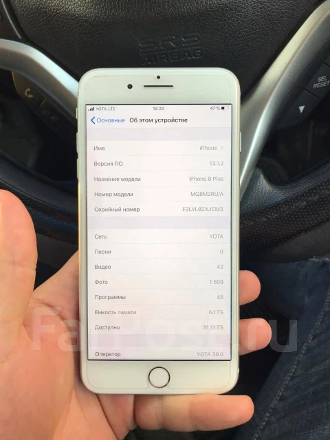 Apple iPhone 8 Plus. �/�, �����, 3G, 4G LTE, ����������, NFC ����