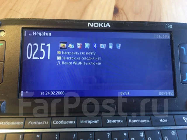 Nokia E90. �/�, ����������, �������, �����, 3G, ��������� ����