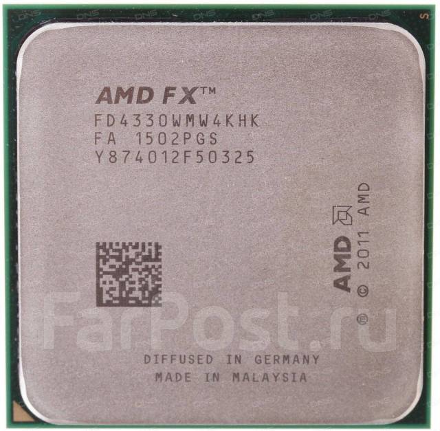 Разгон процессора amd fx 4330