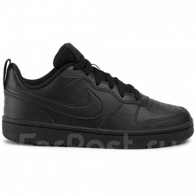 Nike court borough zwart clearance