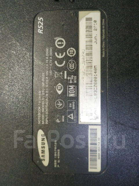 Samsung R525. WiFi: 1, Bluetooth: 1 ����
