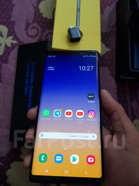 Samsung Galaxy Note 9. �/�, ������, 4G LTE ����