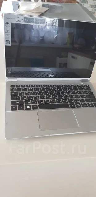Acer Aspire Switch 10. 11.6", ��� 4 ��, ���� 60���, WiFi: 1, Bluetooth: 1 ����