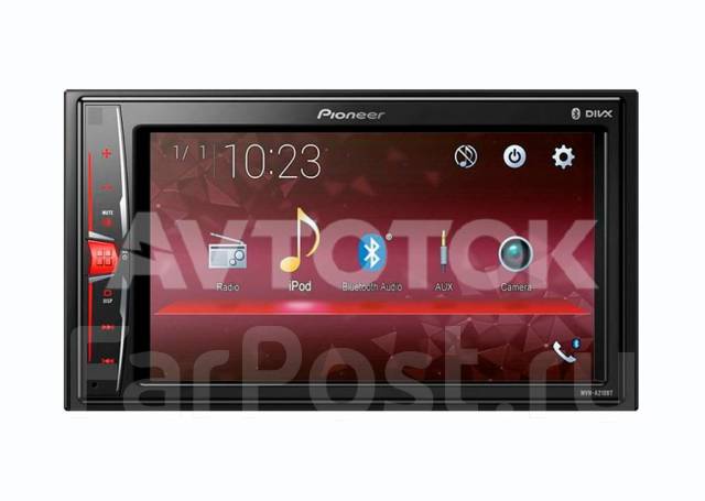 Универсальная 2DIN автомагнитола Pioneer MVH-A210BT - Магнитолы во