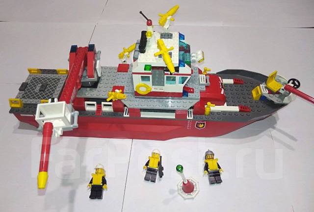 Lego 7207 city fire boat sale