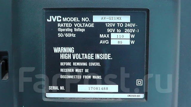 JVC. CRT (���) ����