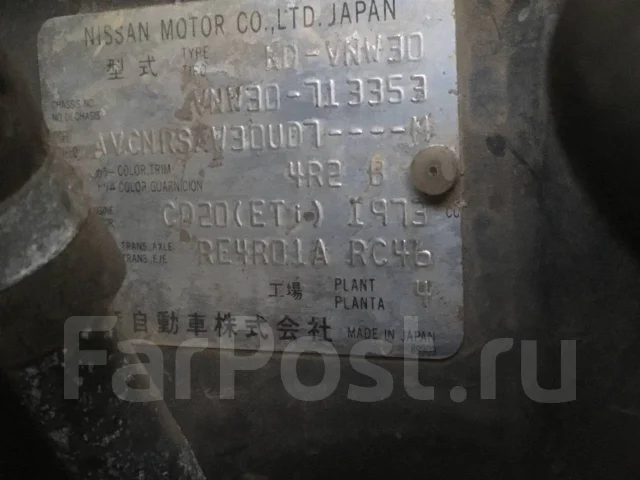 Nissan Largo. VNW30, CD20 ETI ����