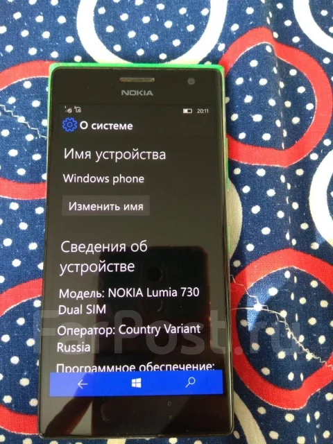 Nokia Lumia 730. �/�, �������, Dual-SIM, NFC ����