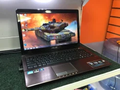Asus K53. 15.6", 2,5����, ��� 8 ��, ���� 500���, WiFi: 1 ����
