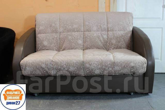Диван малогабаритный "Аккордеон 120" от "Фабрики Диванов", новый, в ...