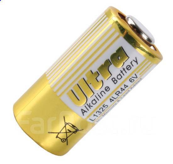 Батарейка Ultra L1325, 4LR44 6V - 1 шт(подходит для электроошейников ...