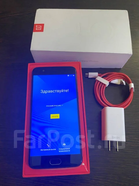 OnePlus 5. �/�, ������, 4G LTE, Dual-SIM, NFC ����
