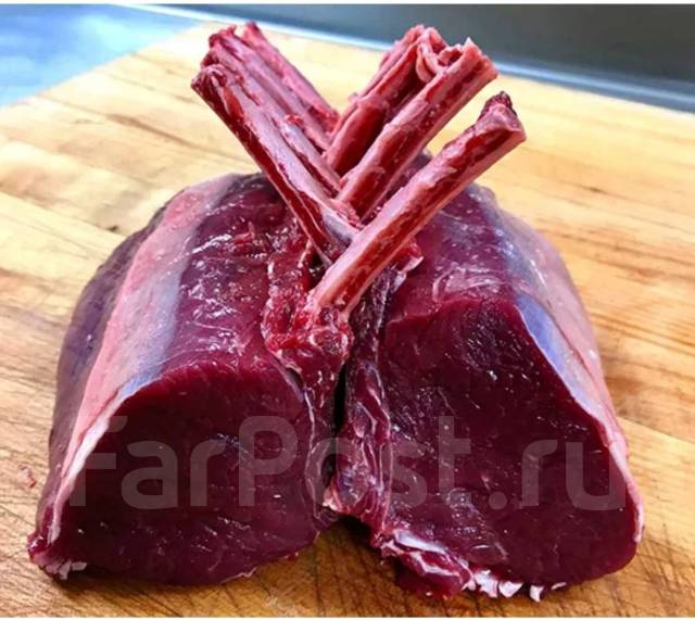 Сохатина мясо (лосятина) н/к, в наличии. Цена: 650₽ в Хабаровске