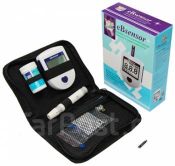 Глюкометр eBsensor комплект(прокалыватель, тест-полоски, ланцеты ...