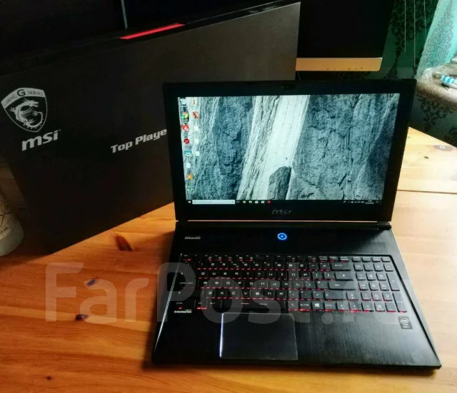 MSI GS60 2PE Ghost Pro. 15.6", 2,5����, ��� 16 ��, ���� 1 256���, WiFi: 1, Bluetooth: 1, ����������� �� 10��. ����